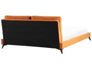 Bed Velvet MELLE 180 x 200 cm (EU Super King) Orange_829899