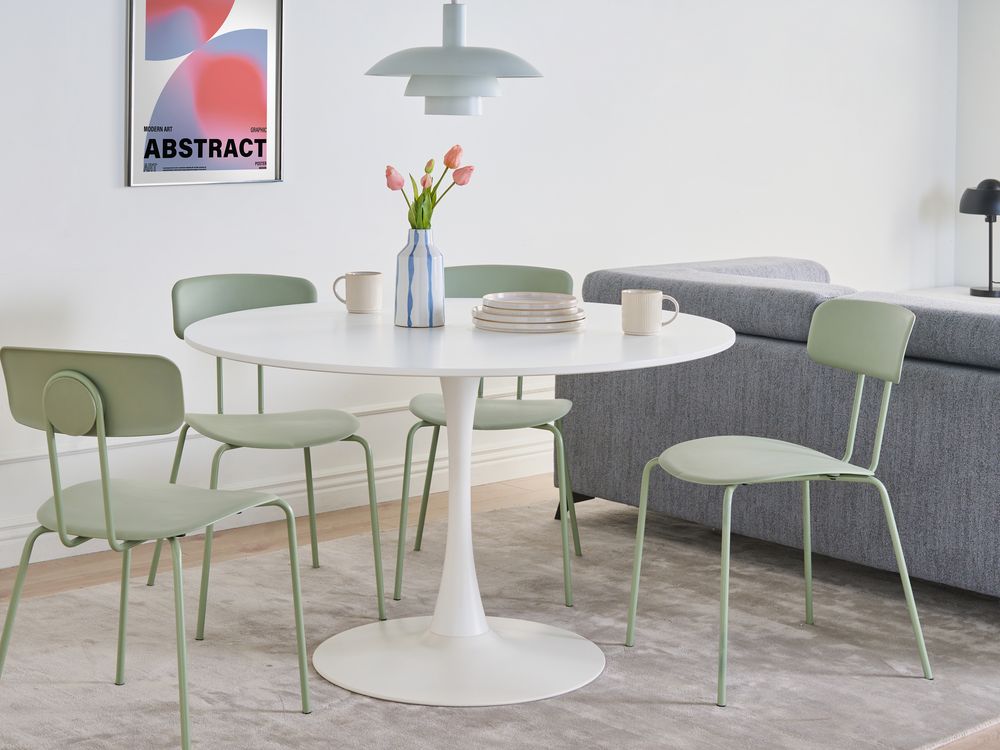 Esstisch BOCA Weiss 120 cm 120 cm