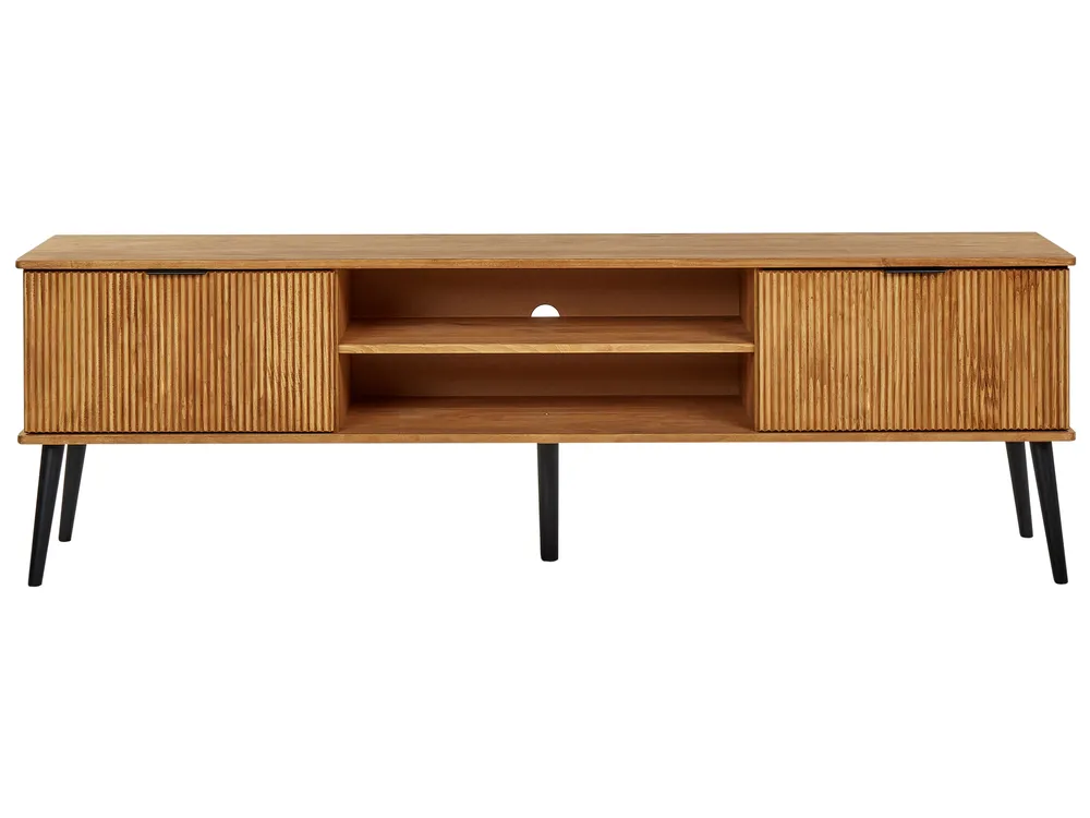 TV Stand TIMMINS Pine Wood Brown_937005