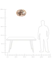 Ceiling Fan with Light APOPKA with Remote Natural_1124412