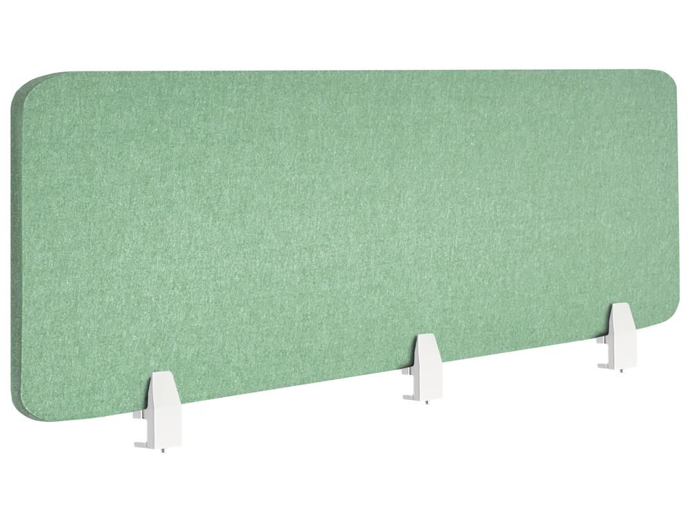 Schreibtischtrennwand SPLIT 180 x 50 cm Grün