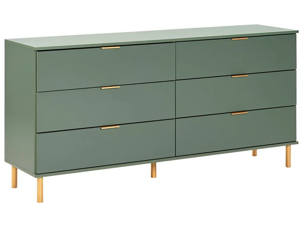 Cassettiera con 6 cassetti, credenza in legno, cassettiera con manici in metallo, per camera da letto, soggiorno con molto spazio, dimensioni: B120 x 76,5 x 40 cm Cassettiera con 6 cassetti, credenza in legno, cassettiera con manici in metallo, per camera da letto, soggiorno con molto spazio, dimensioni: B120 x 76,5 x 40 cm