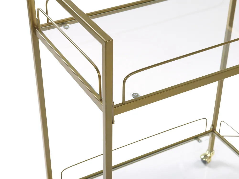 Carrello portavivande VENETA Metallo Oro_771365