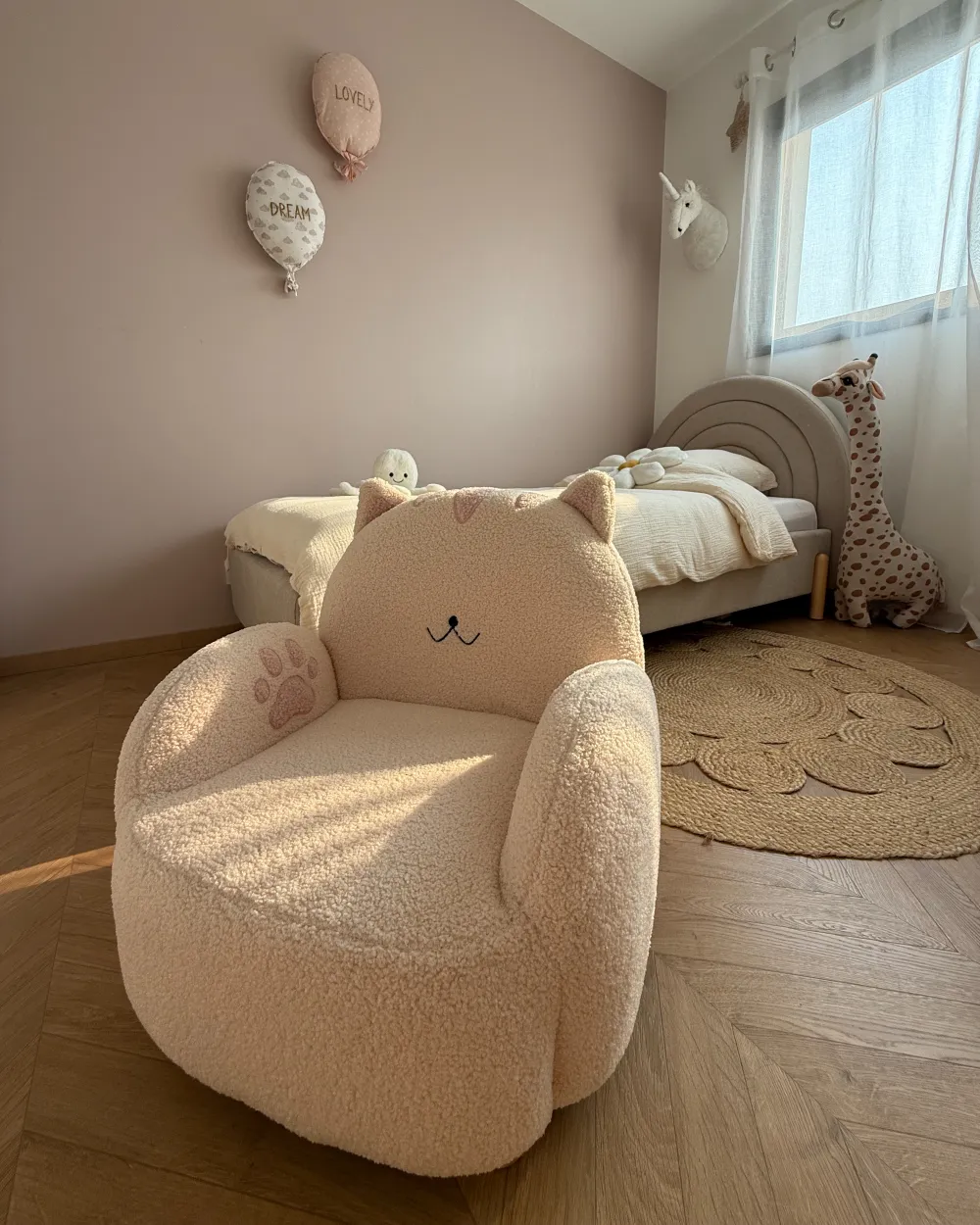 Fauteuil enfant Basile vert céladon - Atmosphera créateur d'intérieur Fauteuil enfant Basile vert céladon - Atmosphera créateur d'intérieur