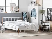 Bed Metal MAURS 180 x 200 cm (EU Super King) White_1178071