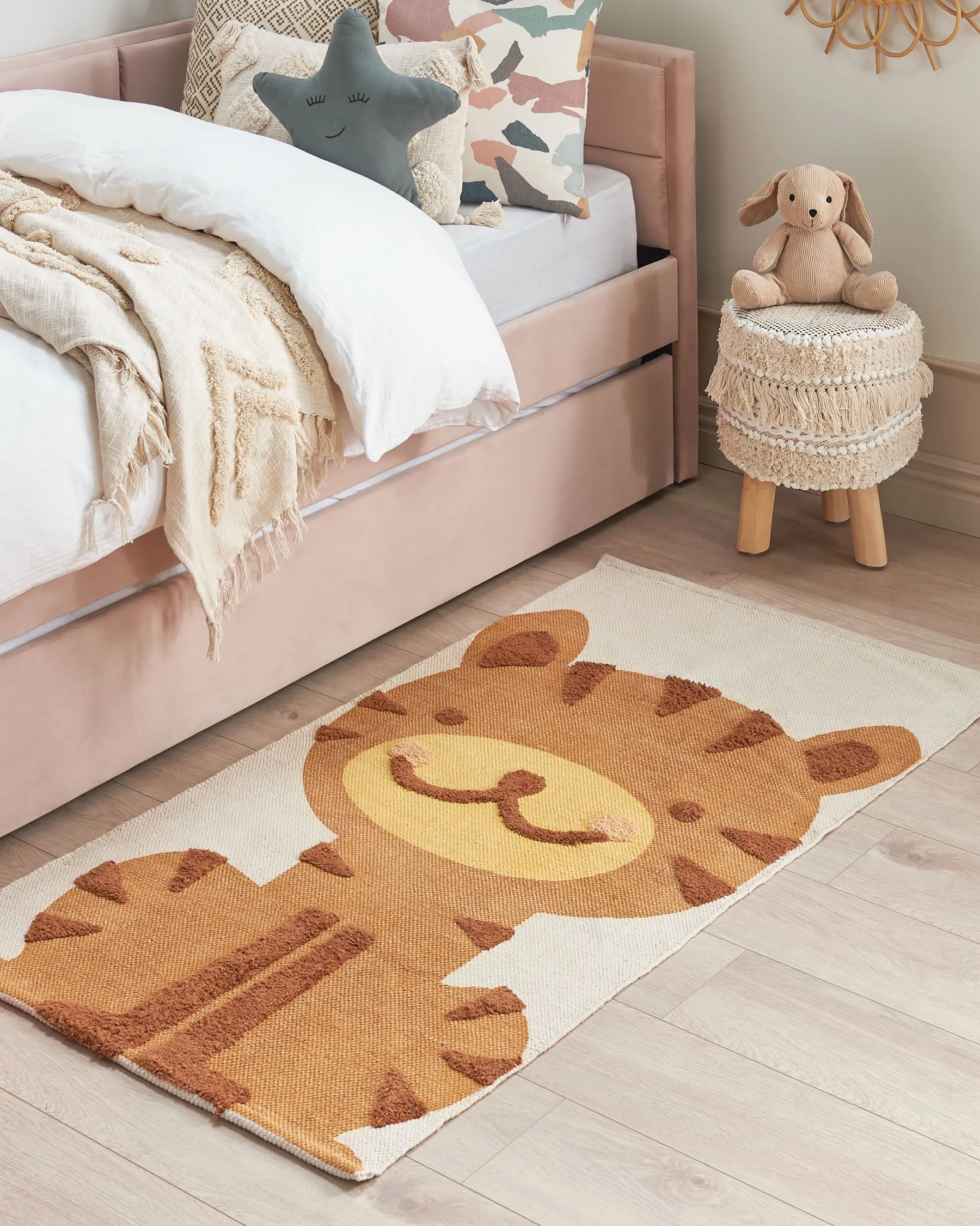 Tappeto per bambini SIGLI Multicolore 80 x 150 cm Cotone_869036