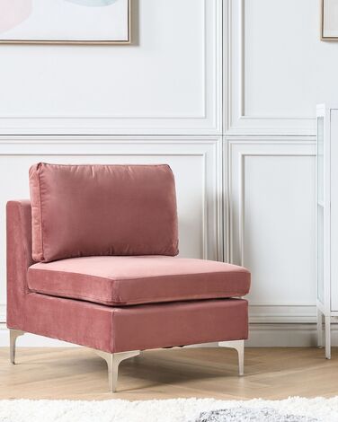 Velvet 1-Seat Section Pink EVJA