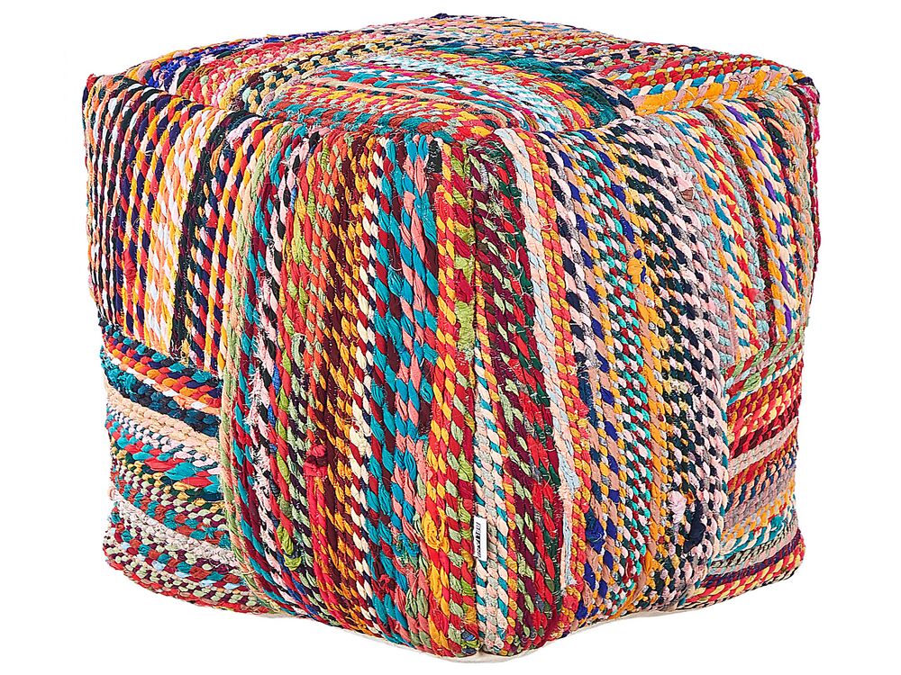 Pouf MEKHTAR Cotone Multicolore
