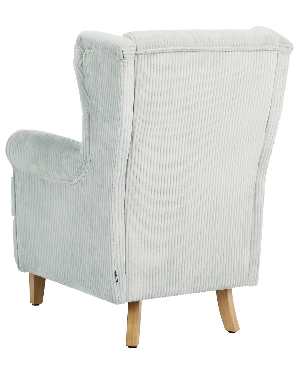 Wingback Chair ABSON Corduroy Light Blue_1186188
