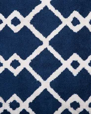 Tappeto SERRES Blu 140 x 200 cm_688008