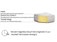 Ligstoel met kussen AMELIA kantelbaar Metaal Lichtbeige_992348