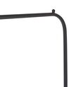 Metal Clothes Rack Black EUREKA_935383