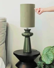 Table Lamp OTEROS Olive Green_1018318