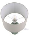 Keramická stolná lampa zelená OHIO_790782