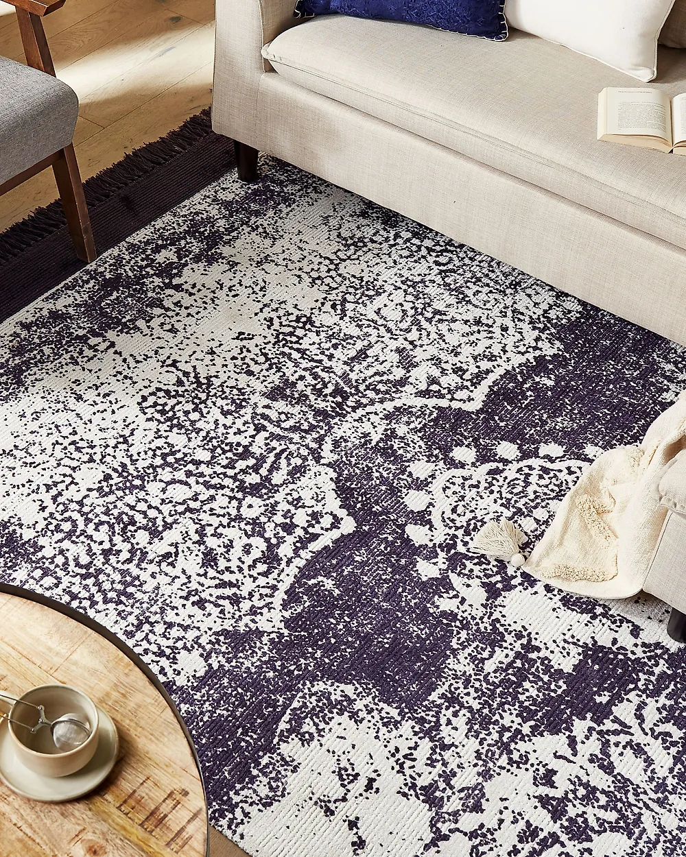 Tappeto AKARSU Viola 140 x 200 cm Viscosa_1178633