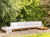 5 Seater Modular Garden Corner Sofa Set White SANZA_932429