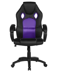 Office Chair FIGHTER Faux Leather Violet_677324