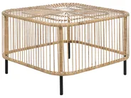 Set da giardino con tavolo 4 posti MARATEA/CESENATICO Rattan Naturale_878797