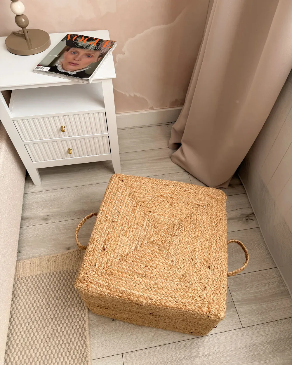 Pouf DHADAR Jute Naturel_1177525