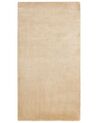 Viskózový koberec 80 x 150 cm pískově béžový GESI II_837712