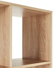 Bookcase WADENA 185 cm Brown/ White_955863