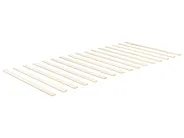 Säng med lamellram Furu GIVERNY 90 x 200 cm Vit_925053