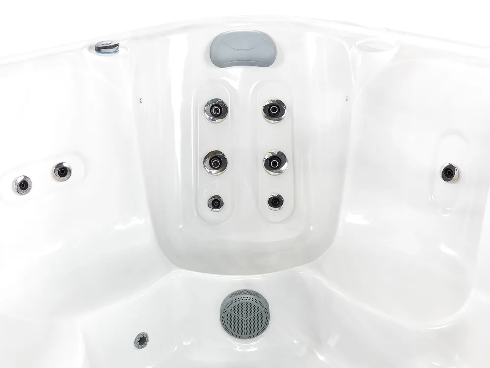 Vasca idromassaggio da esterno con LED CALIMA Bianco_965260