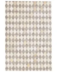 Dywan SESLICE Beżowy 140 x 200 cm Skóra naturalna_851118