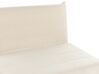 Velvet Sofa Bed Cream SETTEN_874963