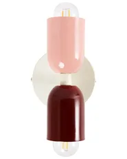 Set di 2 lampade da parete TOPI Metallo Multicolore_987510
