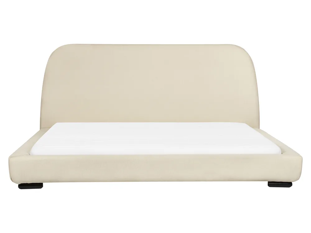 Bed Fabric ROISEL 180 x 200 cm (EU Super King) Light Beige_937480