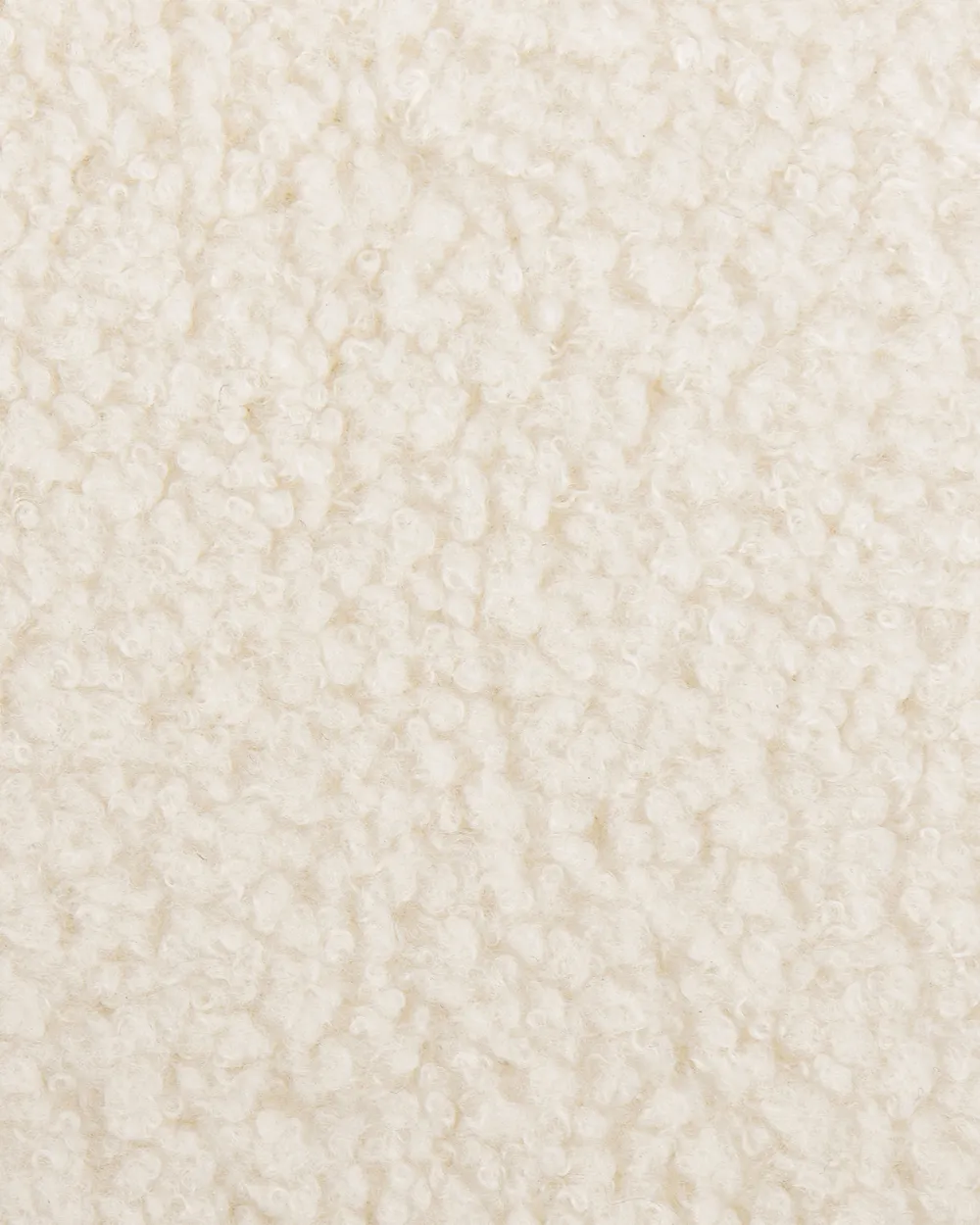 Poltrona ILBRO Bouclé Bianco sporco/Marrone scuro_984752