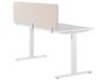 Desk Screen 180 x 40 cm Beige WALLY_853224