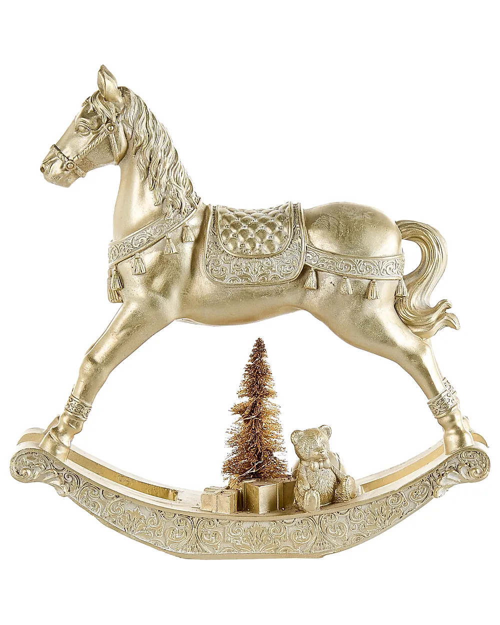 Lot de 2 décorations de Noël LED YPPARI 30 cm Doré_1175029