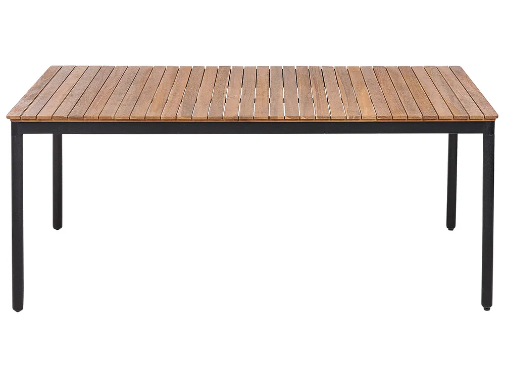 Garden Dining Table VALLESE 180 cm 90 cm Acacia Wood Brown_932856