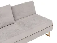 Sofa Bed 3 Seater JERSLEV Fabric Grey_1012946