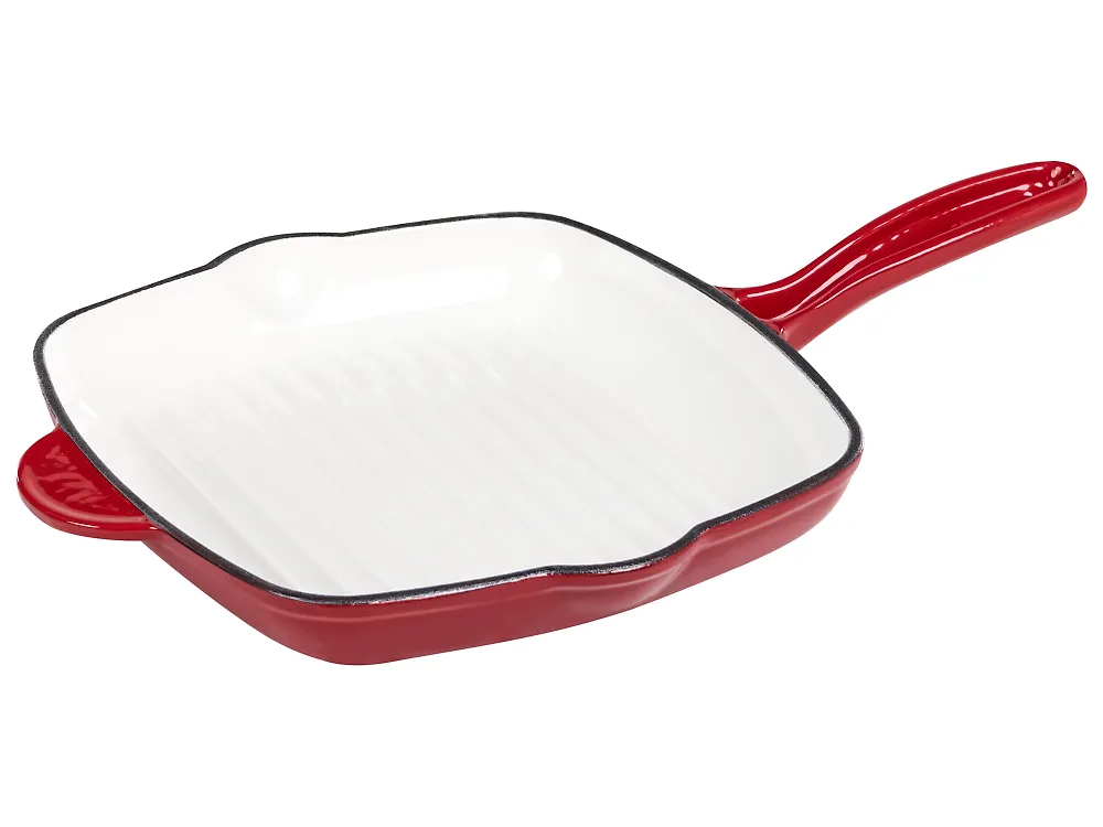Gusseisen Kochgeschirrset 8-teilig FEURA Rot_1170421