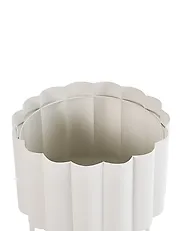 Elevated Plant Pot GANTIANELLA 30 cm Metal Pastel Pink_1188017