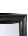 Nástěnné zrcadlo v dekorativním rámu 61 x 91 cm černé LUNEL_677484