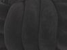 Cuscino nodo in velluto 30 x 30 cm nero MALNI_790151