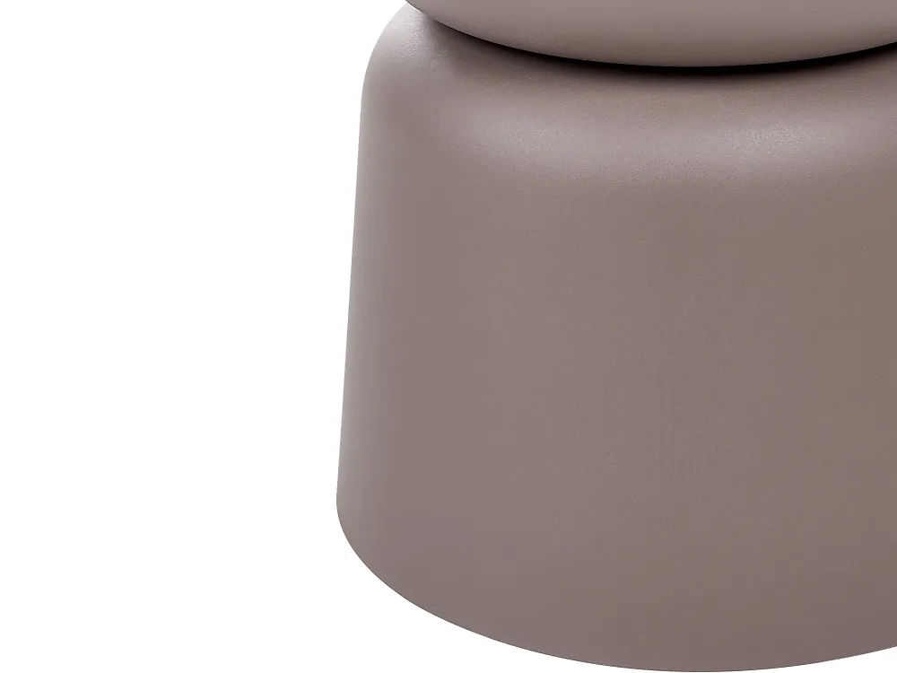 Set of 2 Side Tables ATACAMA 32/40 cm 32/40 cm Brown Beige_1172098