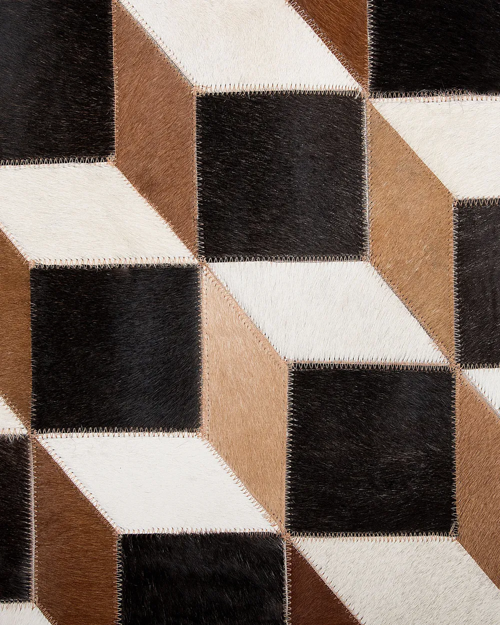 Rug ALPKOY Brown 140 x 200 cm Leather_742774
