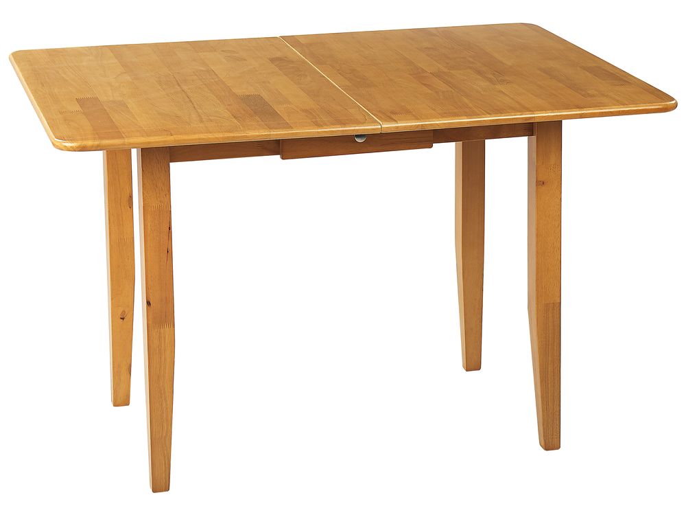 Mesa de comedor extensible MASELA Marrón 90/120 cm 60 cm Madera