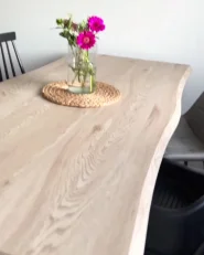 Dining Table GRAHAM Light Brown 180 cm 90 cm_1172293