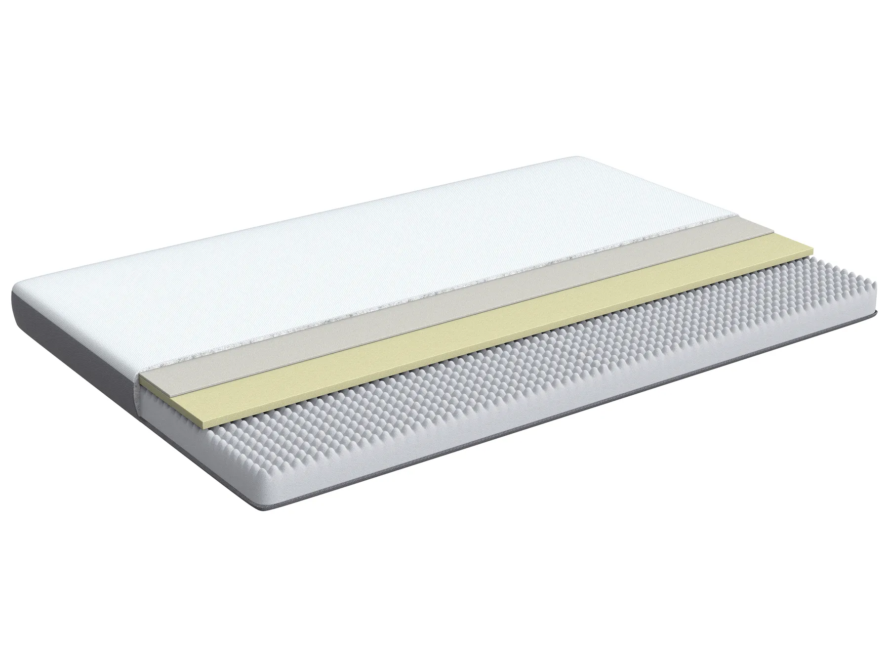 Materac piankowy EASYREST FOAM CORE H2/3 średnio twardy 80 x 200 cm_771631