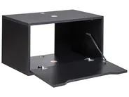 Wall Mounted Vanity Unit PETROLINA 60 cm Black_978117