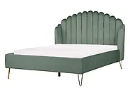 Bed Velvet AMBILLOU 140 x 200 cm (EU Double) Green_1185049