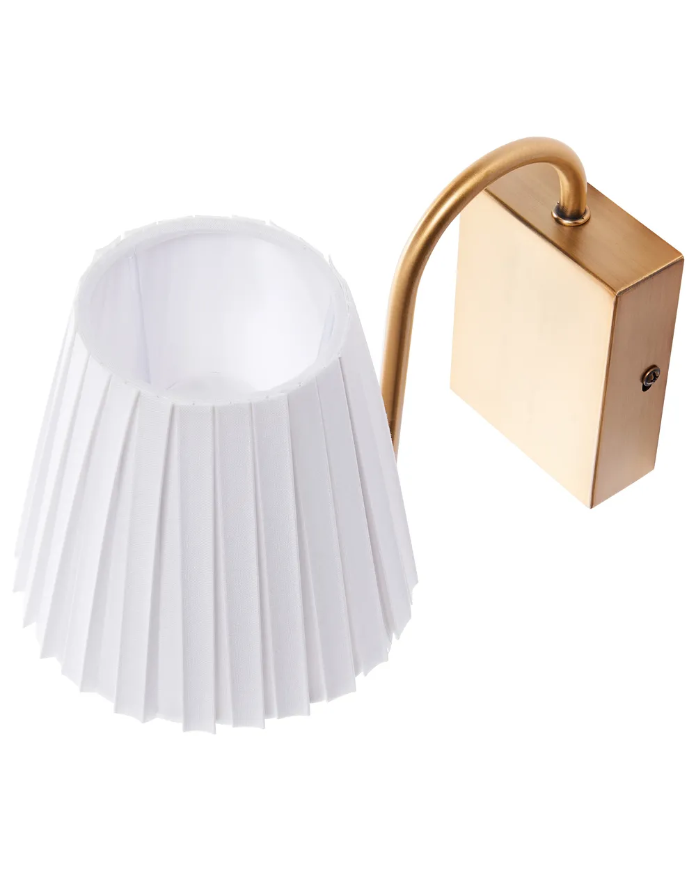 Set di 2 lampade da parete TOLKA Metallo Bianco_948756