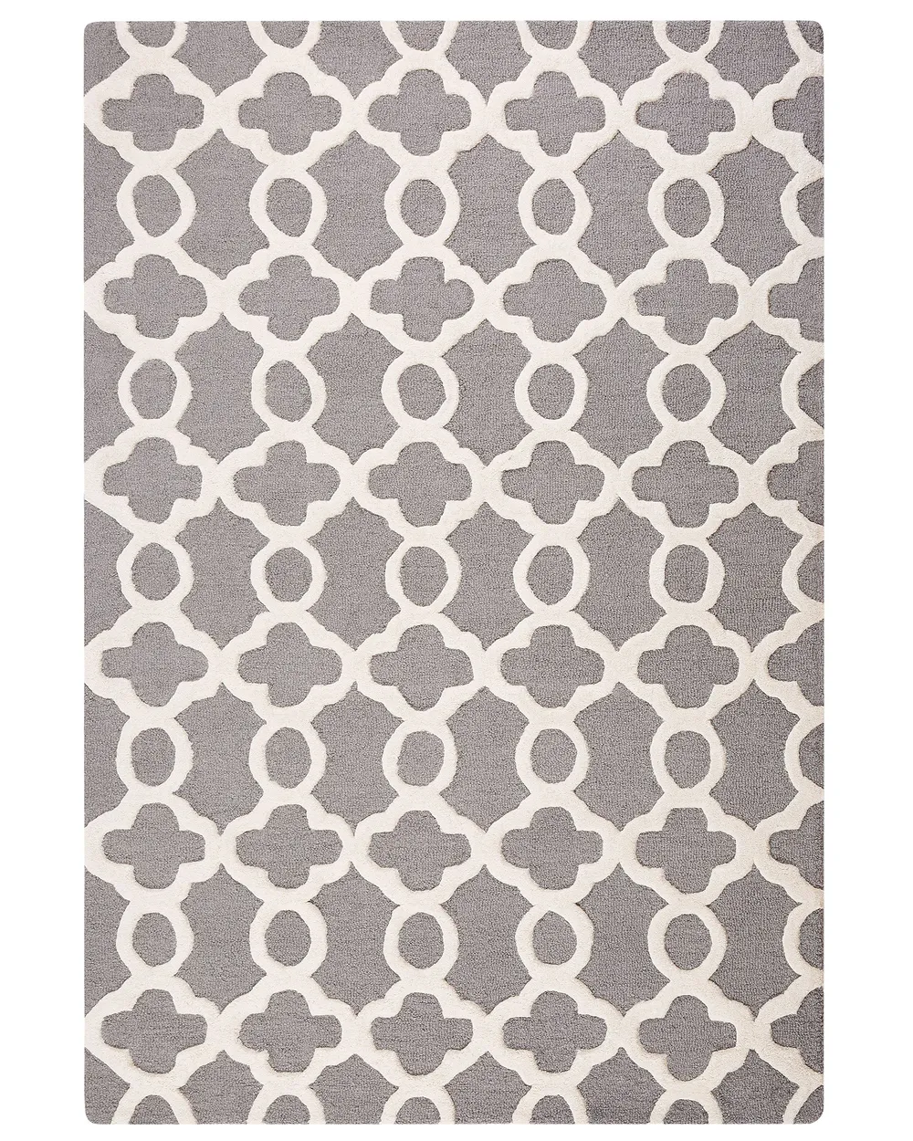 Tappeto lana grigio ZILE Varie Dimensioni