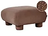 Ottoman MJALBI Boucle Brown